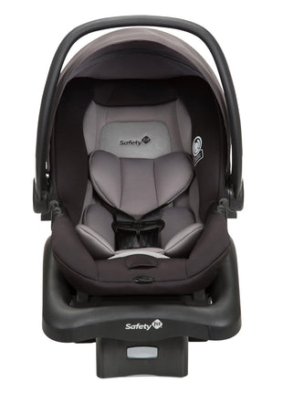 Safety 1st Smooth Ride Travel System Stroller and OnBoard FLX Infant Car Seat, Newborn to Toddler Baby Combo, Easy-Install, Large Canopy, Ample Storage, Foldable, Rear-Facing 4-30 lbs, Monument