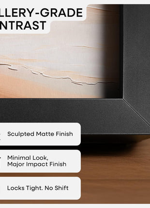 11x14 Black Picture Frame, High-End Metal, 8x10 Mat, Glass | High End Aluminum, Tempered Glass, Acid-Free 8x10 Removable Mat, 11x14 in Edge-to-Edge Display 14x11, Wall Kit, Set Of 1