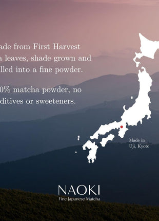 Naoki Matcha Superior Blend Matcha, 40g/1.4oz | Authentic Japanese Ceremonial Grade First Harvest Matcha Green Tea Powder from Uji, Kyoto, Japan