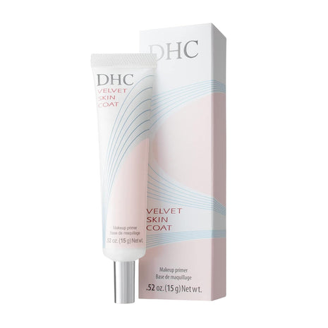 DHC Velvet Skin Coat, Oil Control, Mattifying Makeup Primer, 0.52oz | Extends Makeup Wear, Minimizes Pores, Fine Lines, and Excess Oil, Powder-Gel Formula, Reduces Texture and Acne Scars