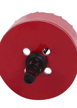 Luomorgo 75mm/3 inch Hole Saw, 1 1/4 inch Cutting Depth HSS Bi-Metal Hole Cutter for Wood Cornhole Boards Plastic Drywall & Metal Sheet