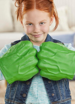 Marvel Hulk Gamma Smash Fists, Soft Foam Role Play Toy, Avengers Super Hero Toys for Kids Ages 5 and Up