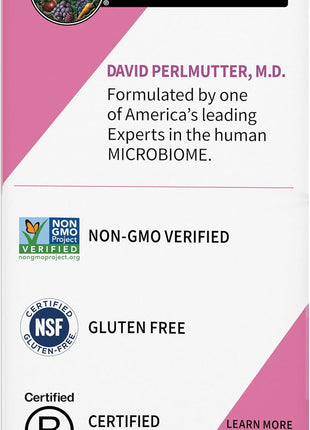Garden of Life Dr. Formulated Beauty Probiotics with Biotin, 50B CFU, 60ct | Hyaluronic Acid and Pre, Pro & Postbiotics - Skin Health, Hair & Nails, Non-GMO, Gluten-Free, Vegetarian