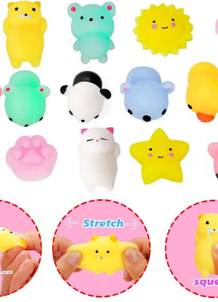 Taulaap 126 Pcs Pop Party Favors for Kids, Treasure Box Toys for Classroom Prizes, Pinata Stuffers, Goodie Bag Filler, Treasure Chest, Carnival Bulk Small Toys, Easter Basket Egg Fillers
