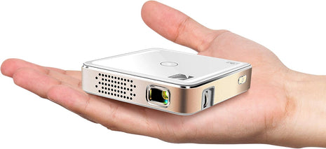 Kodak Ultra Mini Portable Projector - HD 1080p Support LED DLP Rechargeable Pico - 100 Display Built-in Speaker - HDMI USB and Micro SD - Compatible with iPhone iPad Android Phones"