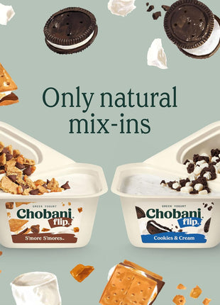 Chobani Flip Low Fat Greek Yogurt Chocolate Chip Cookie Dough 4.5oz