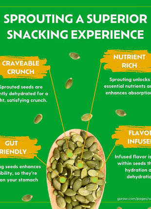 Go Raw Organic Sprouted Pumpkin Seeds, 14 Oz