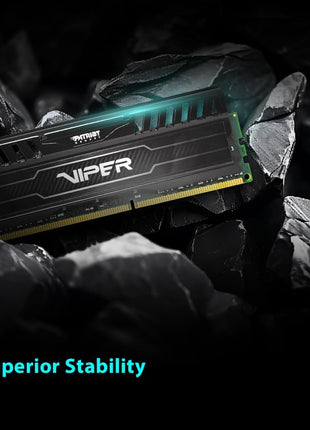 Patriot Viper 3 DDR3 RAM 16GB (2X8GB) 1866MHz CL10 Desktop Memory | Voltage: 1.5v; Supports Intel XMP; Module type: UDIMM.