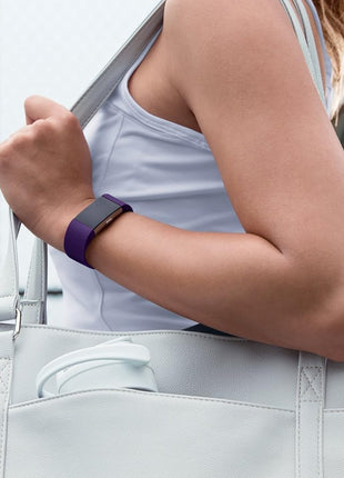 Fitbit Charge 2 Heart Rate + Fitness Wristband, Plum, Small (US Version)