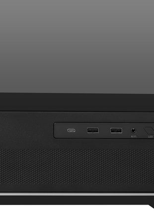 MSI MAG PANO 110R PZ - Mid-Tower Gaming PC Case - Tempered Glass Side Panel - 3 x 120mm ARGB Fans - Liquid Cooling Support up to 360mm Radiator - Mesh Panel for Optimized Airflow