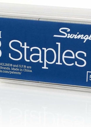 Swingline Staples, S.F. 3, Premium for Desktop Staplers, 1/4 inch Length, 105/Strip, 5000/Box, Jam Free, Half Strip (35440)