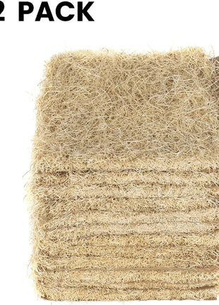 MagJo Aspen Nesting Pads for Chicken Coops - USA Grown Aspen Excelsior Nest Box Liners 13x13-12 Pack