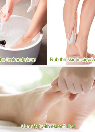 2PCS Natural Pumice Stone, Asqraqo Lava Pedicure Tools Hard Skin Callus Remover for Feet and Hands - Foot File Exfoliation to Remove Dead Skin, and Callusess
