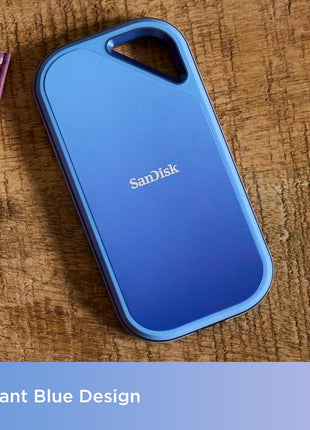 SANDISK 2TB Creator Pro Portable SSD - Up to 2000MB/s, for Laptops and Computers, USB-C, USB 3.2 Gen 2x2, IP65 Water and Dust Resistance, 1 Month of Adobe Creative Cloud Included - SDSSDE81C-2T00-G25