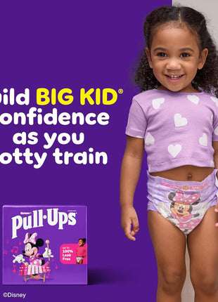 Pull-Ups Girls' Potty Training Pants, Size 3T-4T Training Underwear (32-40 lbs), 112 Count