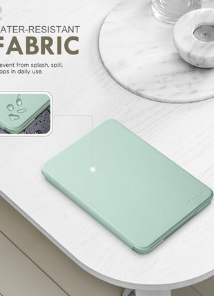 MoKo Case Fits 6 inch All-New Kindle (11th Generation-2024/2022 Release), Lightweight Shell Cover with Auto Wake/Sleep for Kindle 2024/2022 11th Gen e-Reader, Matcha