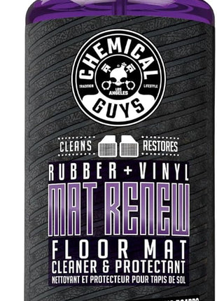 Chemical Guys Mat Renew Rubber + Vinyl Floor Mat Cleaner And Protectant, Safe for Cars, Trucks, SUVs, Motorcycles, RVs & More, Extra Large 32 fl oz