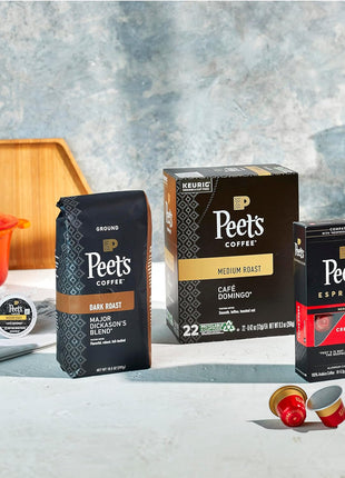 Peet's Coffee, Dark Roast Keurig K-Cup Pods, 100% Arabica Coffee - Major Dickason's Blend 75 Count (1 Box of 75 Pods)