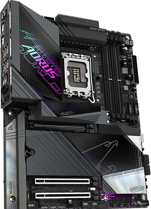 GIGABYTE Z890 AORUS Master Intel Core Ultra (Series 2) LGA 1851 Motherboard, ATX, DDR5, 5X M.2, PCIe 5.0, Thunderbolt 4, WIFI7, 10GbE LAN, EZ-Latch