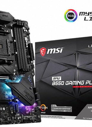 MSI MPG AMD B550 Gaming Plus Socket AM4 ATX DDR4-SDRAM Motherboard
