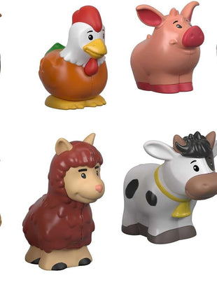 Fisher-Price Little People Farm Animal Friends Figure Set | 8 Toy Animal Figures, Pretend Play, Toddlers & Preschool Kids Ages 1+ Years