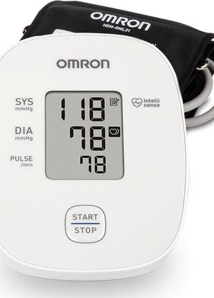 OMRON Iron Blood Pressure Monitor & Upper Arm Blood Pressure Cuff | For Home Use - #1 Doctor & Pharmacist Recommended Brand - Clinically Validated