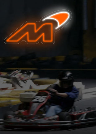 Racing Logo Neon Sign MotorSport LED Light Racing Sports Decor