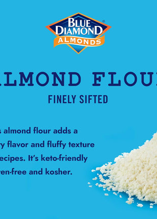 Blue Diamond Almonds Almond Flour, Gluten Free, Blanched, Finely Sifted, 48 oz
