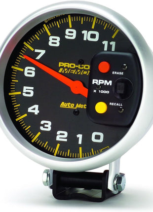 Auto Meter 6811 Pro-Comp Memory Tachometer 5.000 in.