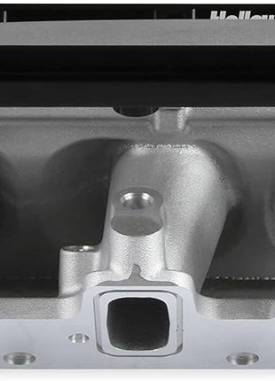 Holley Intake Manifold, LS3 Ultra Low-Ram, 105 mm Throttle Body Flange, Tunnel Ram, Front Entry, Single Injector, Rectangle Port, Aluminum, Natural, LS3, GM LS-Series, Kit