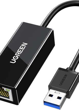 UGREEN USB to Ethernet Adapter, 1000Mbps Plug and Play with USB 3.0 | Driver Free, RJ45 LAN Network Dongle Compatible with Nintendo Switch, Laptop, PC, MacBook, Windows, macOS, Linux