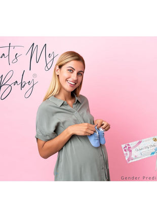 Whats My Baby® Gender Prediction Test - Reveal if Your Baby is a Girl or Boy from 5 Weeks - Instant Results - Early Pregnancy Test Kit