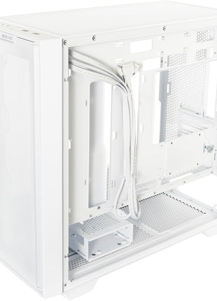 ASUS A21 White Micro ATX PC Case Supports BTF Hidden Connector Technology, Graphics Cards up to 380mm, 360mm Coolers, & ATX PSUs, Includes Porous Front-Panel mesh, 2 Year Warranty