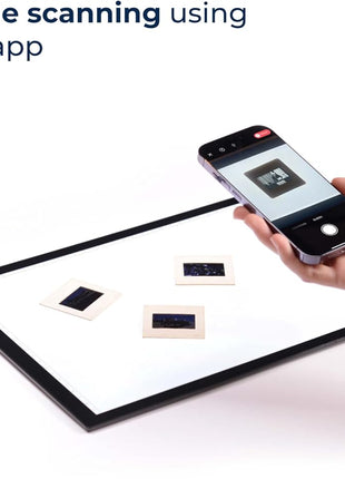 Photomyne A4 Light Pad – Slide & Film Negative Scanning Viewer | Perfect for Art, Film & Memories
