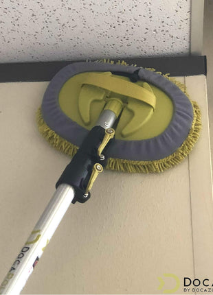 DOCA Car Wash Equipment - Car Wash Mop Attachment - Other Options Include Squeegee, Kit, Mitt, Soft Bristle Brush with or Without Long Handle Extension Pole