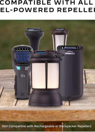 Thermacell Mosquito Repellent Refills; Provide 120 Hours of Protection; Contain 30 Repellent Mats, 10 Fuel Cartridges; Compatible with Any Fuel-Powered Mosquito Repeller Product
