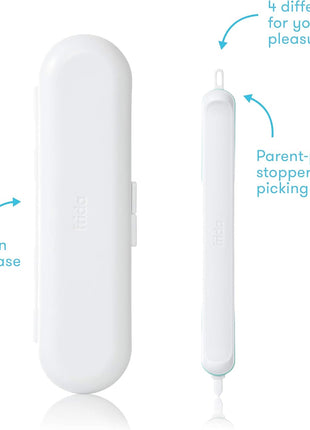 Frida Baby 3-in-1 Nose, Nail + Ear Picker [2 Count] by Frida Baby The Makers of NoseFrida The SnotSucker, Safely Clean Baby's Boogers, Ear Wax & More