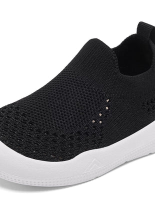 Baby Boy Girl Non-Skid Indoor Infant Walking Shoes Breathable Warm Elastic Sock Shoes with Memory Sole Protect Toes Outdoor Sneakers