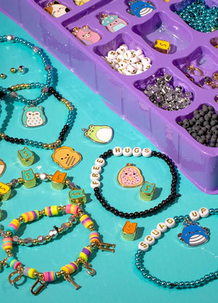 Original Squishmallows Bracelet Design Set, Cute & Friendship Bracelet Kit, Jewelry Making Kit, Charm Bracelet Making Kit, Beading & Jewelry Making, Friendship Bracelet Making Kit