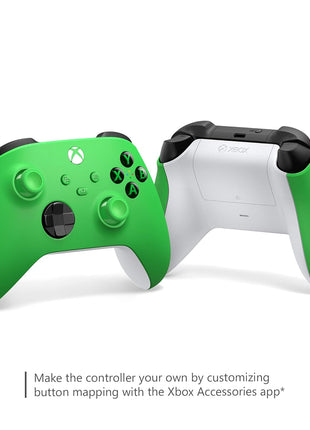 Xbox Core Wireless Gaming Controller – Velocity Green Series X|S, One, Windows PC, Android, and iOS