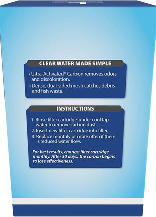 Tetra Whisper Bio-Bag Filter Cartridges For Aquariums - Ready To Use BLUE, Large, 3 Count (Pack of 1)