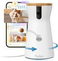 Furbo 360° Dog Camera [Subscription Required] Unlock w/Paid Plan: Home Security & Dog Safety Alerts, Rotating Pet Treat Toss, 2-Way Speaker (Low Risk, 3mo Min. Cancel Anytime)