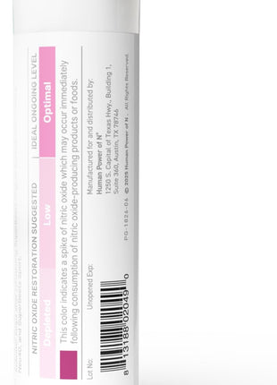 HumanN SuperBeets Black Cherry Heart Powder & N.O. Indicator Test Strips