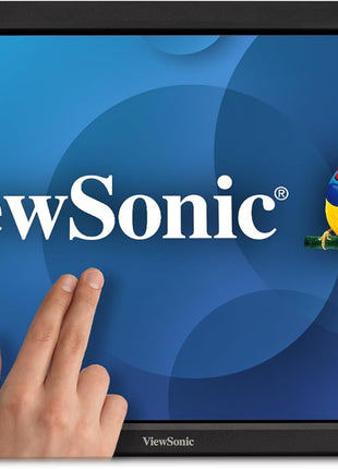ViewSonic TD2423D 24 Inch 1080p 10-Point Multi IR Touch Screen Monitor with Eye Care HDMI, VGA, USB Hub and DisplayPort