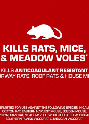Tomcat with Bromethalin Bait Chunx Pail, Rat and Mice Control for Agricultural Use and Professional Applicators, 4.25 lbs.