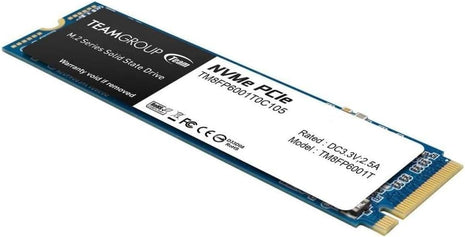 Team Group TM8FP6001T0C101 MP33 M.2 2280 1TB PCIe 3.0 x 4 with NVMe 1.3 3D NAND Internal Solid State Drive