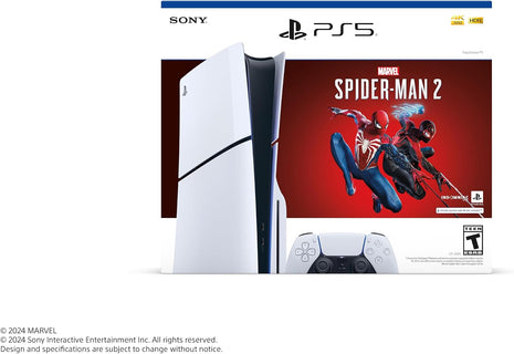 PlayStation 5 Slim Disc Console - Marvel's Spider-Man 2 Bundle
