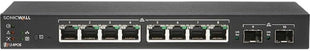 Sonicwall 8 Port Gig PoE Switch 2 SFP
