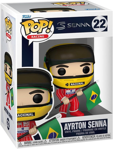 Funko Pop! Vinyl: Racing - Ayrton Senna - (Helmet) | Collectable Vinyl Figure, Gift Idea, Official Merchandise, Toys for Kids & Adults, Sports Fans, Model Figure for Collectors
