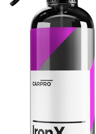 CARPRO IronX Iron Remover: Stops Rust Spots and Pre-Mature Failure of the Clear Coat, Iron Contaminant Removal - 500mL with Sprayer (17oz)